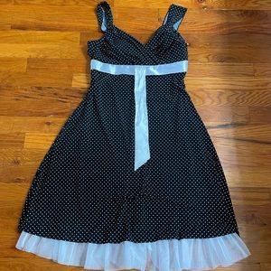 MyMichelle black and white dress size large